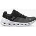 Quarter view Women's On Running Footwear style name Cloudrunner 2 Wide in color Eclipse Black. Sku: 3WE10340264