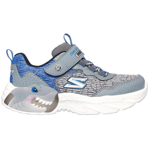 Quarter view Kid's Sketchers Footwear style name Creature Lights in color Ccbl. Sku: 400617L-628