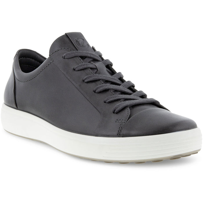 Quarter view Men's Footwear style name Soft 7 City Sneaker in color Titanium. SKU: 470364-02244