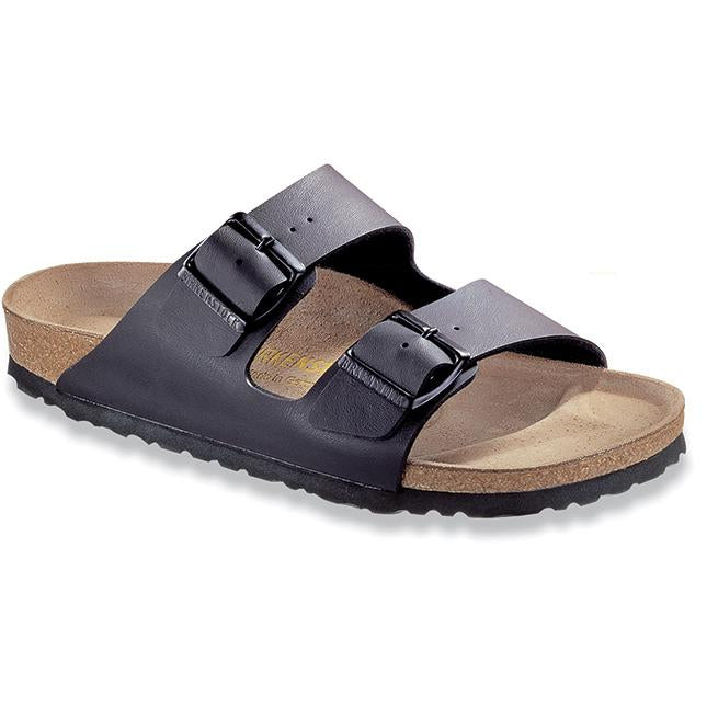 Women's Birkenstock Arizona Birko Flor Narrow in Black