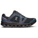 Quarter view Men's On Running Footwear style name Cloudgo in color Storm/ Magnet. Sku: 55-98089