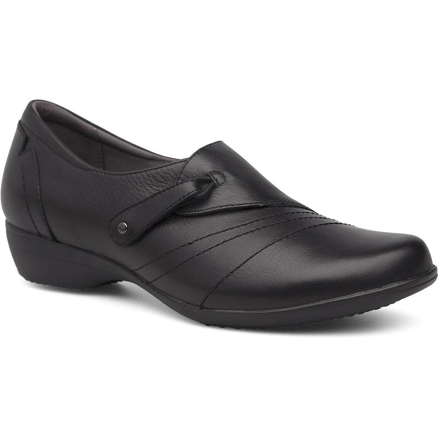 Women's Dansko Franny Wide in Black Milled Nappa sku: 5510-020200