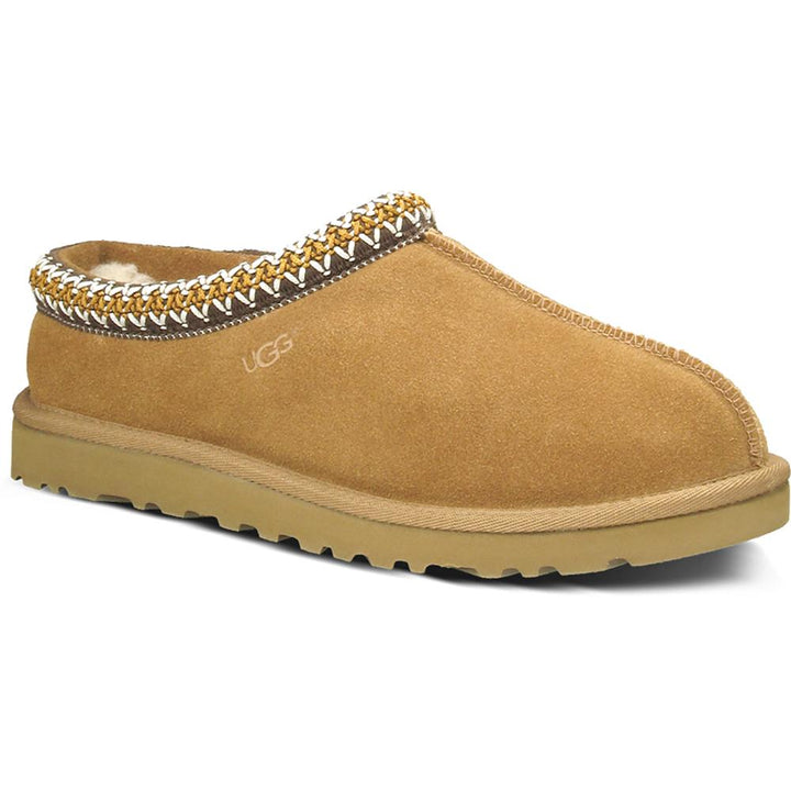 Quarter view Women's UGG Australia Footwear style name Tasman in color Chestnut. Sku: 5955CHE