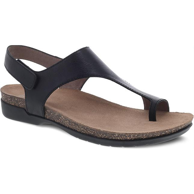 Women's Dansko Reece in Black Waxy Burnished sku: 6024-470200