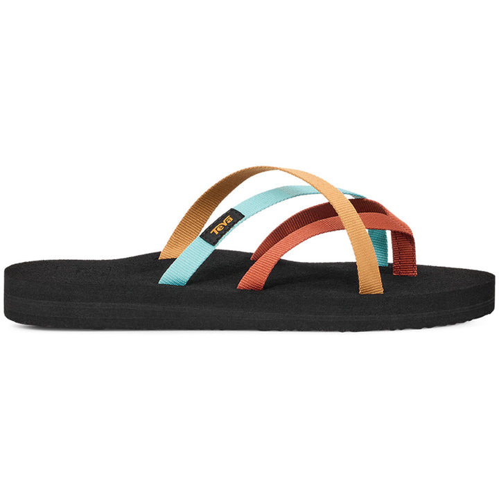 Quarter view Women's Teva Footwear style name Olowahu in color Refract Multi. Sku: 6840RFR