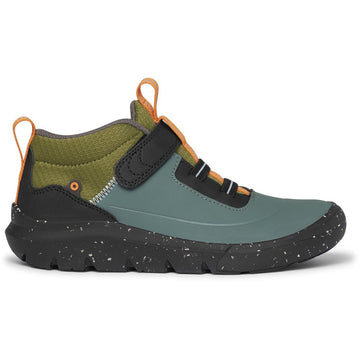 Quarter view Kid's Bogs Footwear style name Skyline Kicker Mid in color Olive. Sku: 73061K-302