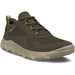 Quarter view Men's ECCO Footwear style name Mx M Low Gore-Tex in color Grape Leaf. Sku: 820194-51131