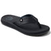 Quarter view Men's Reef Footwear style name Phantom Nias in color Black/Grey. Sku: CJ0374