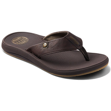 Quarter view Men's Reef Footwear style name Phantom Nias in color Brown Fossil. Sku: CJ0375