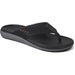 Quarter view Men's Reef Footwear style name Cushion Norte in color Dark Grey. Sku: CJ3711