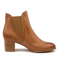 Inside View Women's Django & Juliette Sadore Boot In Dark Tan Leather Sku: Dj10849T30Le