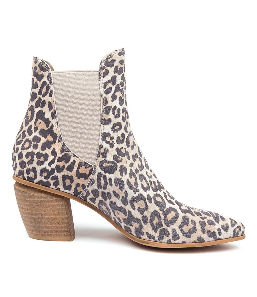 Inside View Women's Django & Juliette Jinks Boot In Taupe Leopard Sku: Dj15165Ngv6N