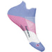 Quarter view Women's Feetures Sock style name Elite Ultra Light No Show in color Cosmic Pur. Sku: E559684