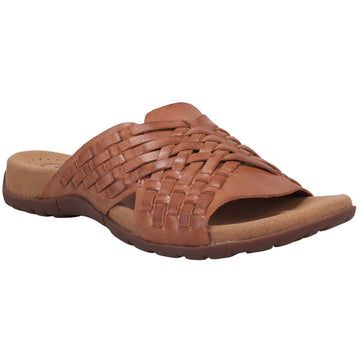 Quarter view Women's Taos Footwear style name Guru in color Honey. Sku: GUR-13472HON