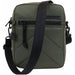 Quarter view Women's Hedgren Hand Bag style name Zip Crossbody color Olive. Sku: HDSH02-55601