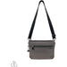 Quarter view Women's Hedgren Hand Bag style name Elizabeth Mini Crossbody in color Sepia. Sku: HROY01-316