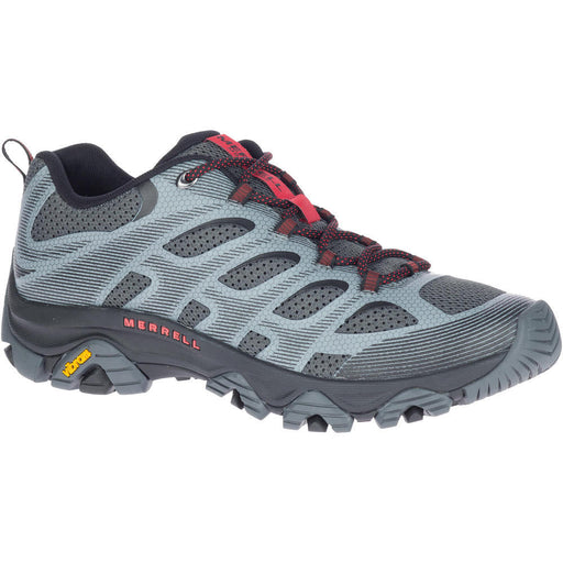 Quarter view Men's Footwear style name Moab 3 Edge in color Granite. SKU: J035901