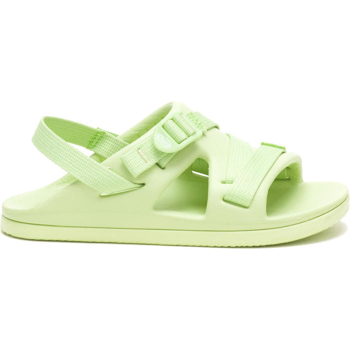 Quarter view Men's Kids style name Chillos Sport Kids in color Pale Green. SKU: JCH180359
