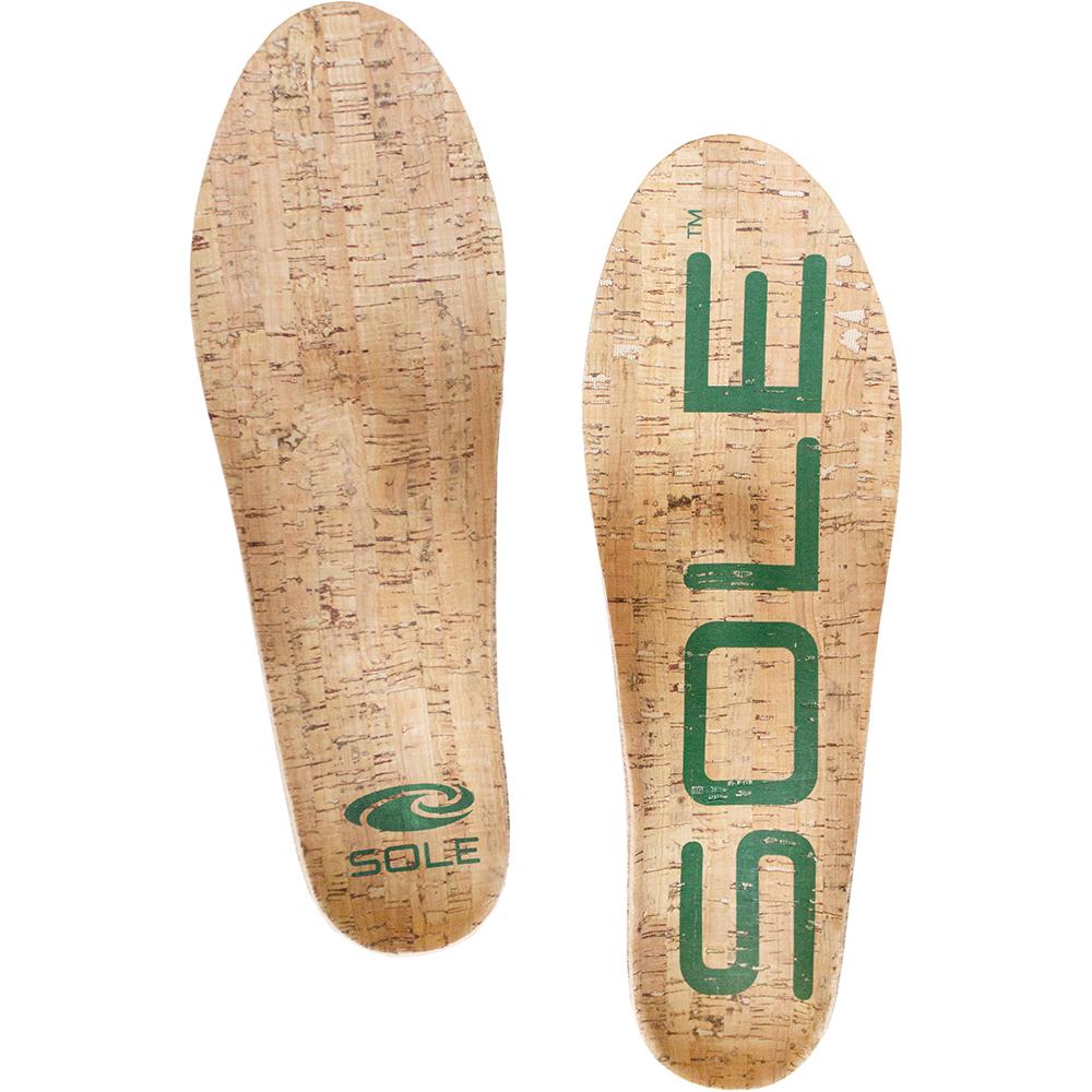 Sole ReCork Medium With Met Pad in Green