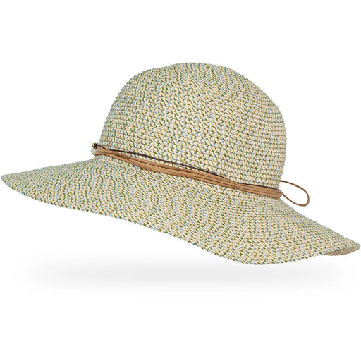 Quarter view Unisex Apparel style name Sol Seeker Hat in color Sea Glass. SKU: S2C86496SEA