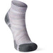 Quarter view Women's Sock style name Hike Light Cush Ankle in color Purple Eclipse. SKU: SW001571H76