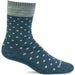 Quarter view Women's Sockwell Sock style name Plush in color Blueridge. Sku: SW6W-625