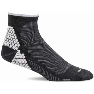 Unisex Sockwell Plantar Sport Qtr Men in Black sku: SW76M-900