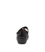 Women's Shoe, Brand Ziera  in  in Black Copper/ Black Mix Leather-Suede shoe image back view