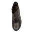 Overhead view Women's Ziera Footwear style name Benny in Black Leather. Sku: ZR10238BLALE