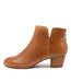 Side view Women's Ziera Footwear style name Gates in Tan Leather. Sku: ZR10284TANLE