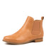 Quarter view Women's Ziera Footwear style name Talia in Tan Leather. Sku: ZR10306TANLE-XF