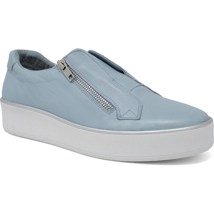 Quarter view Women's Ziera Footwear style name Zikta-W in color Denim-White. Sku: ZR10836D0XLE