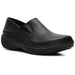 Quarter view Women's Spring Step Footwear style name Manila  in color Black Leather. Sku: MANILA-B